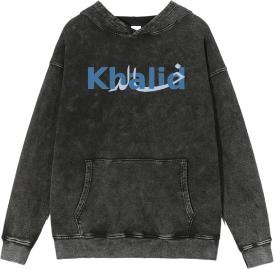 names One Size hoodie Washed Khalid 37