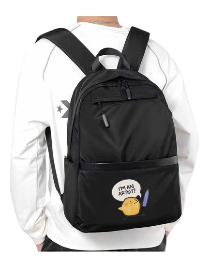 I'M AN ARTIST School Back bag bag 86