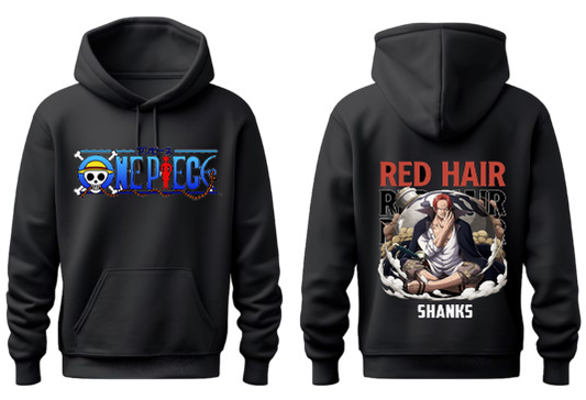 one piece One Size hoodie Black Back 37