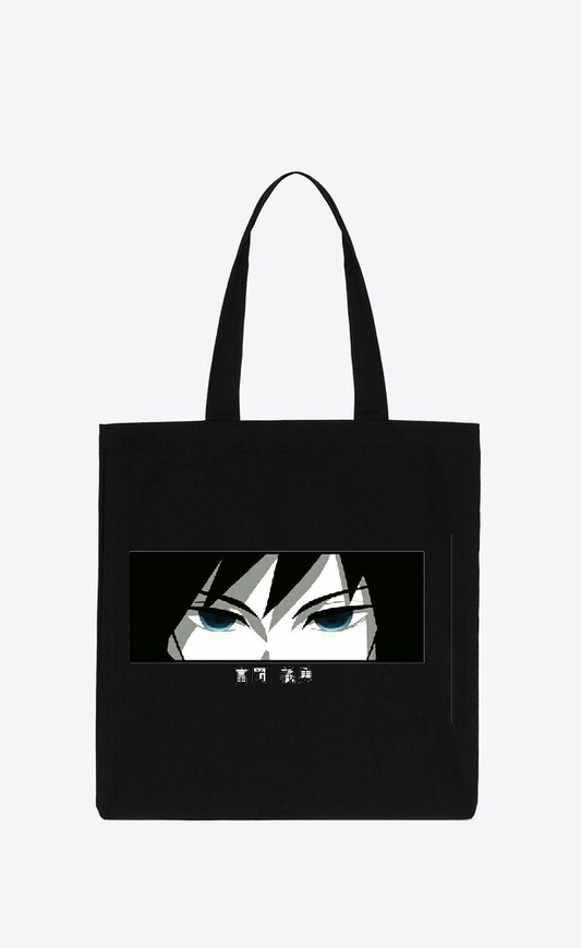 Anime Demon slayer nezuko tanjiro tote bag Black 37