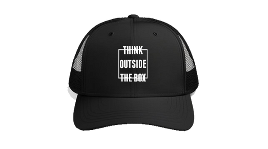 Baseball cap Black THINK OUTSIDE THE BOX 85
