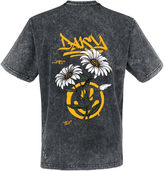 Daisy t- shirt One Size Washed Back 37
