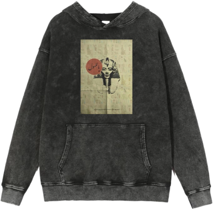 Egypt Over Size hoodie Washed 37