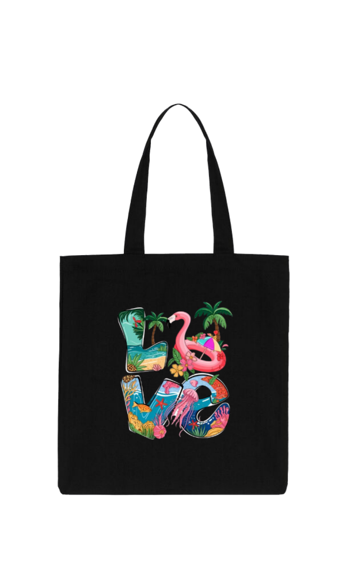Summer Vibes tote bag Black 37