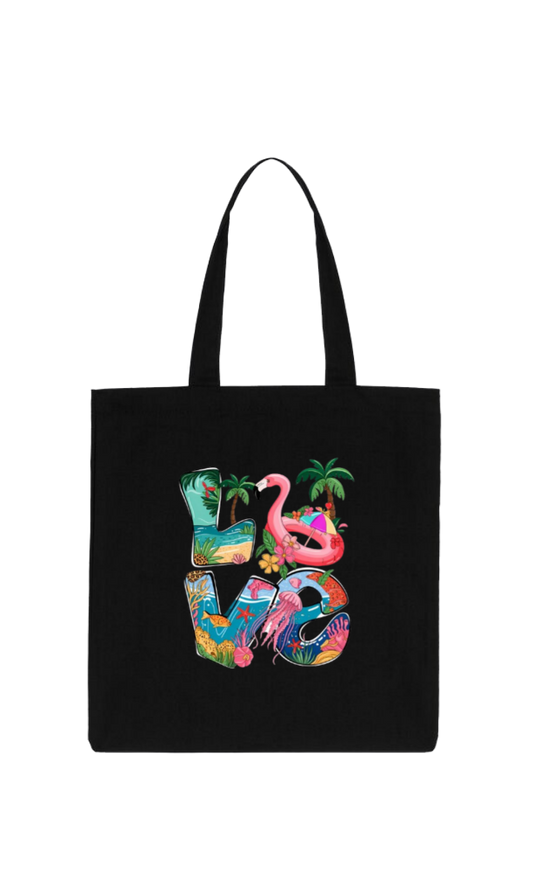 Summer Vibes tote bag Black 37