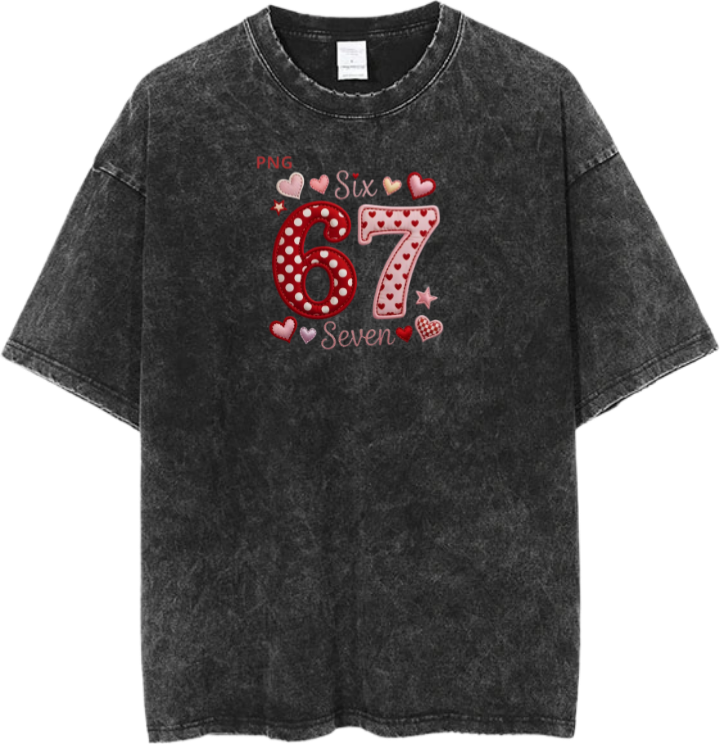 67 designs One Size t- shirt Washed 37