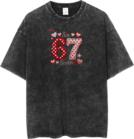 67 designs One Size t- shirt Washed 37