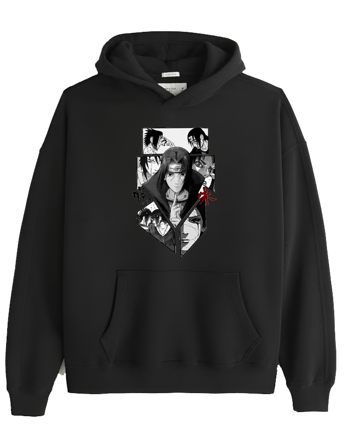 Naruto Shippuden One Size hoodie Black 78