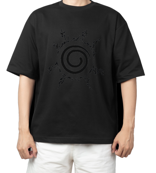 Naruto Shippuden t- shirt One Size Black 38