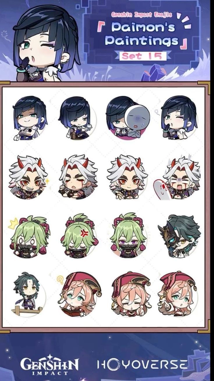 Genshin Impact Sticker 38