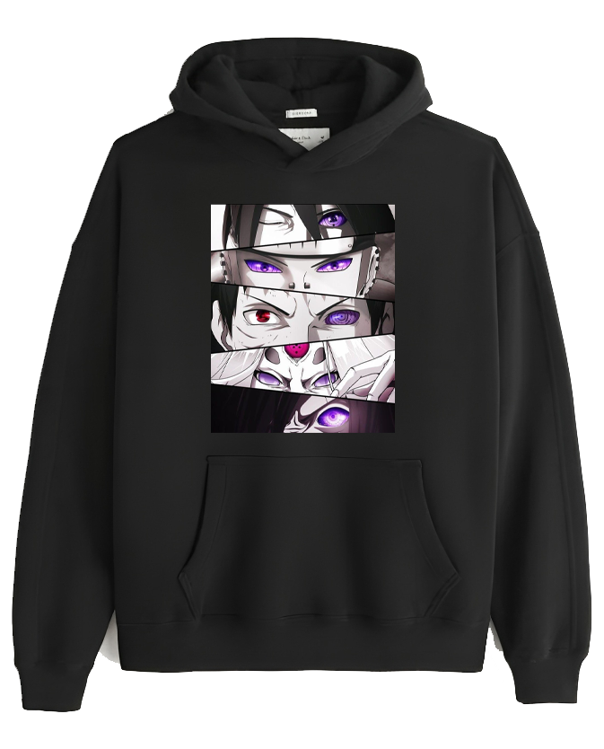 Naruto Shippuden One Size hoodie Black 38