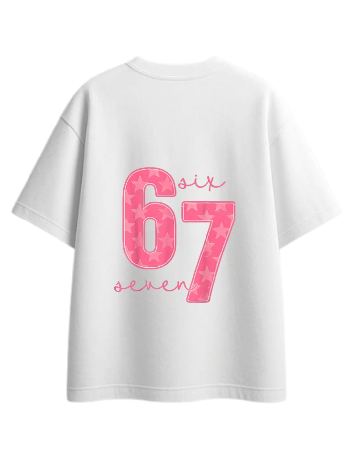67 designs One Size t- shirt White Back 38