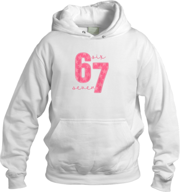 designs 67 Oversize Hoodie White 38