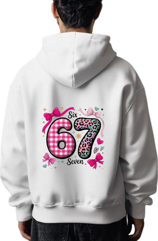 designs 67 Oversize Hoodie White Back 38