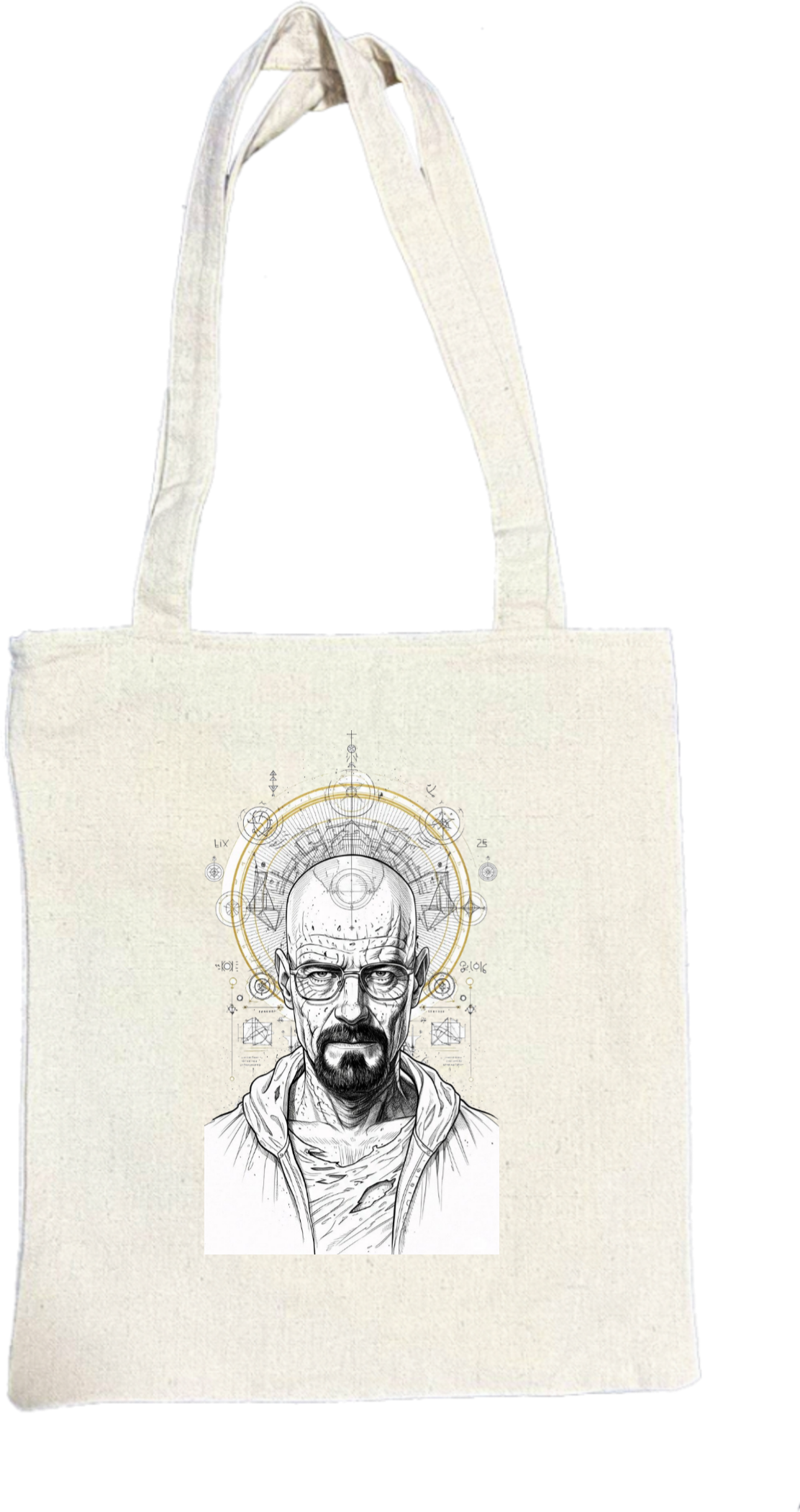 بريكنج باد tote bag beige 38