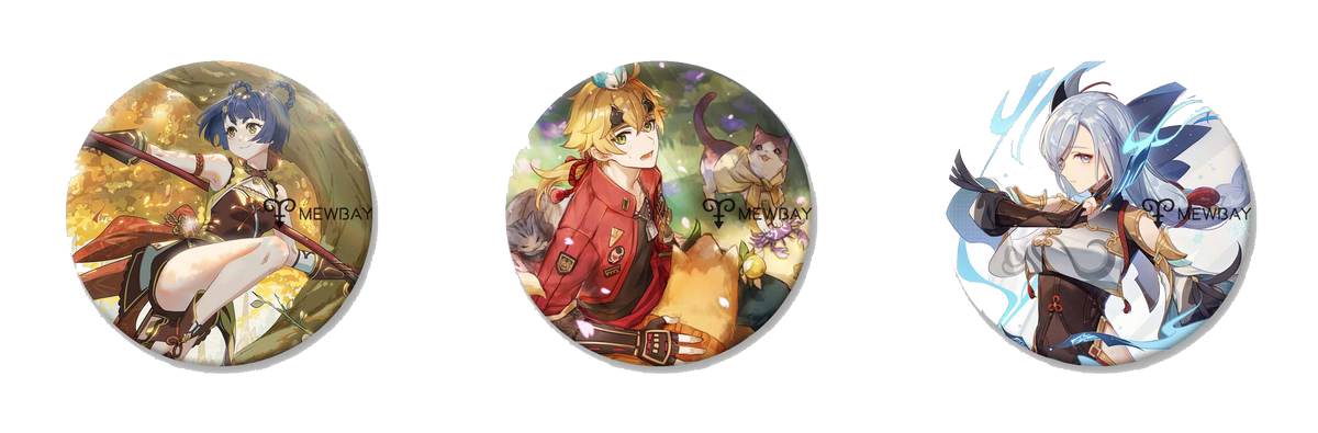 Genshin Impact brooch 121