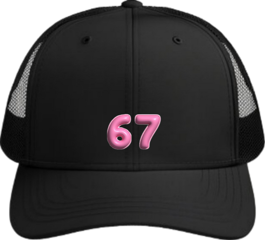 67 designs Baseball cap Black 38
