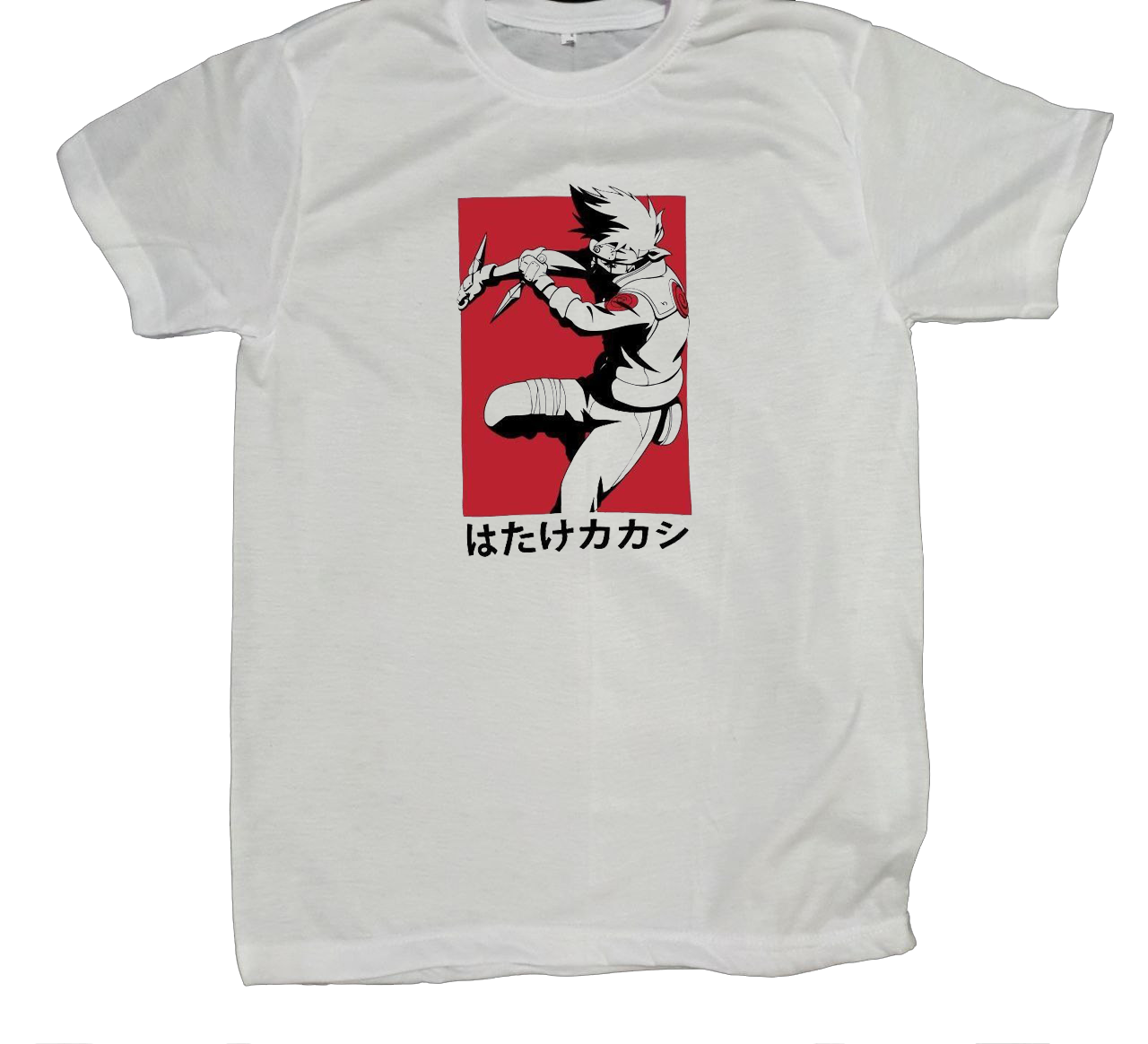Naruto Shippuden t- shirt fat White 38