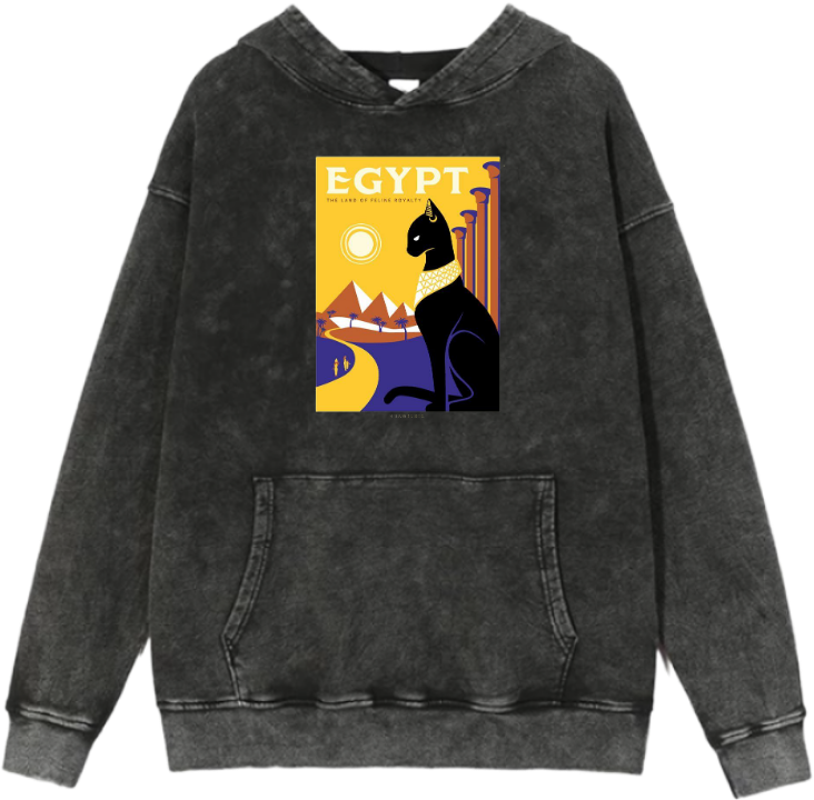 Egypt Over Size hoodie Washed 38