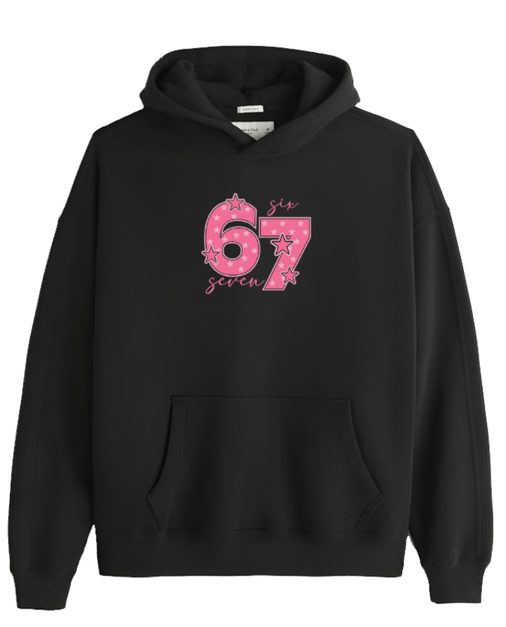 designs 67 Oversize Hoodie Black 38