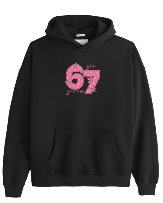 designs 67 Oversize Hoodie Black 38
