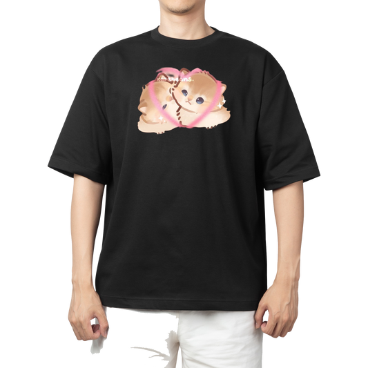 cat One Size t- shirt Black 38