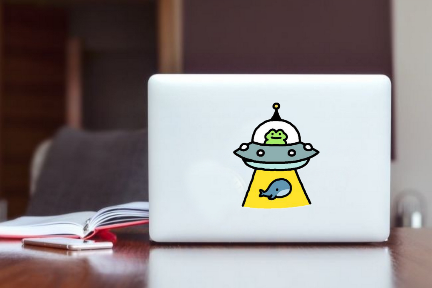 Frog Laptop Sticker 37