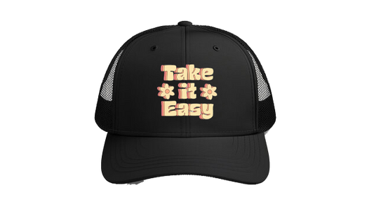 Baseball cap Black Take it Easy 38