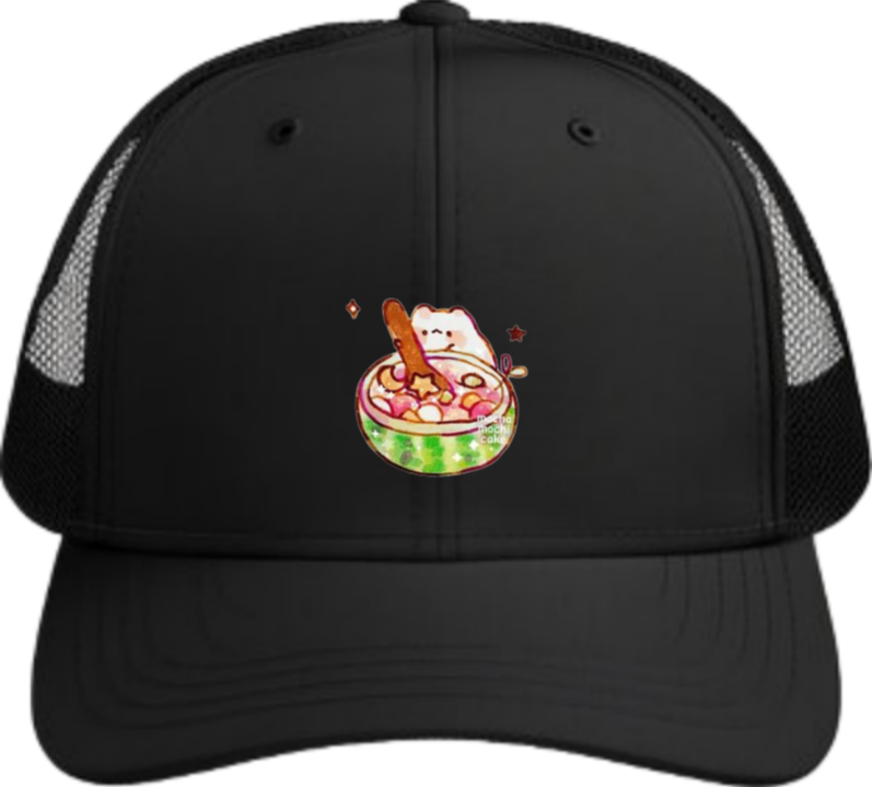 bunny Baseball cap Black 38
