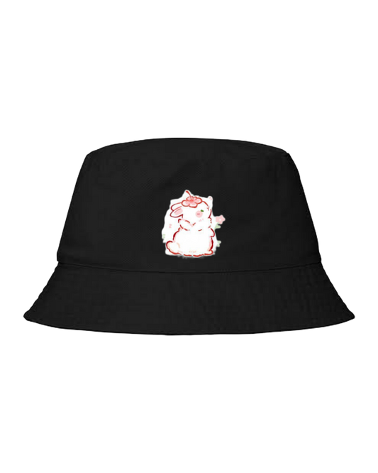 bunny Bucket hat Fishman hat cap Black 38