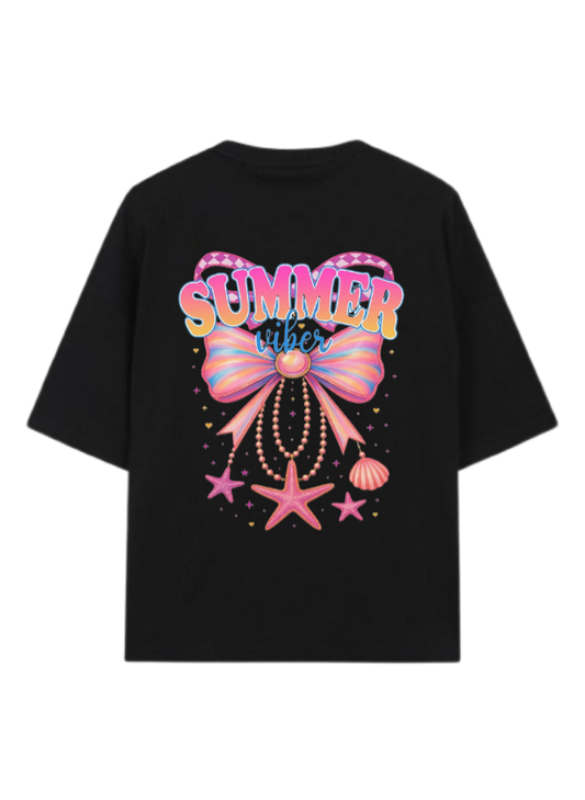 Summer Vibes t- shirt Black Back 38