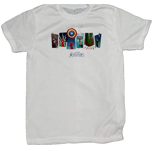 Marvel t- shirt fat White 38