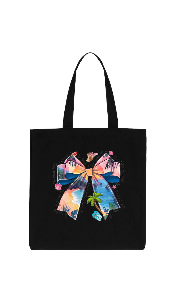 Summer Vibes tote bag Black 38
