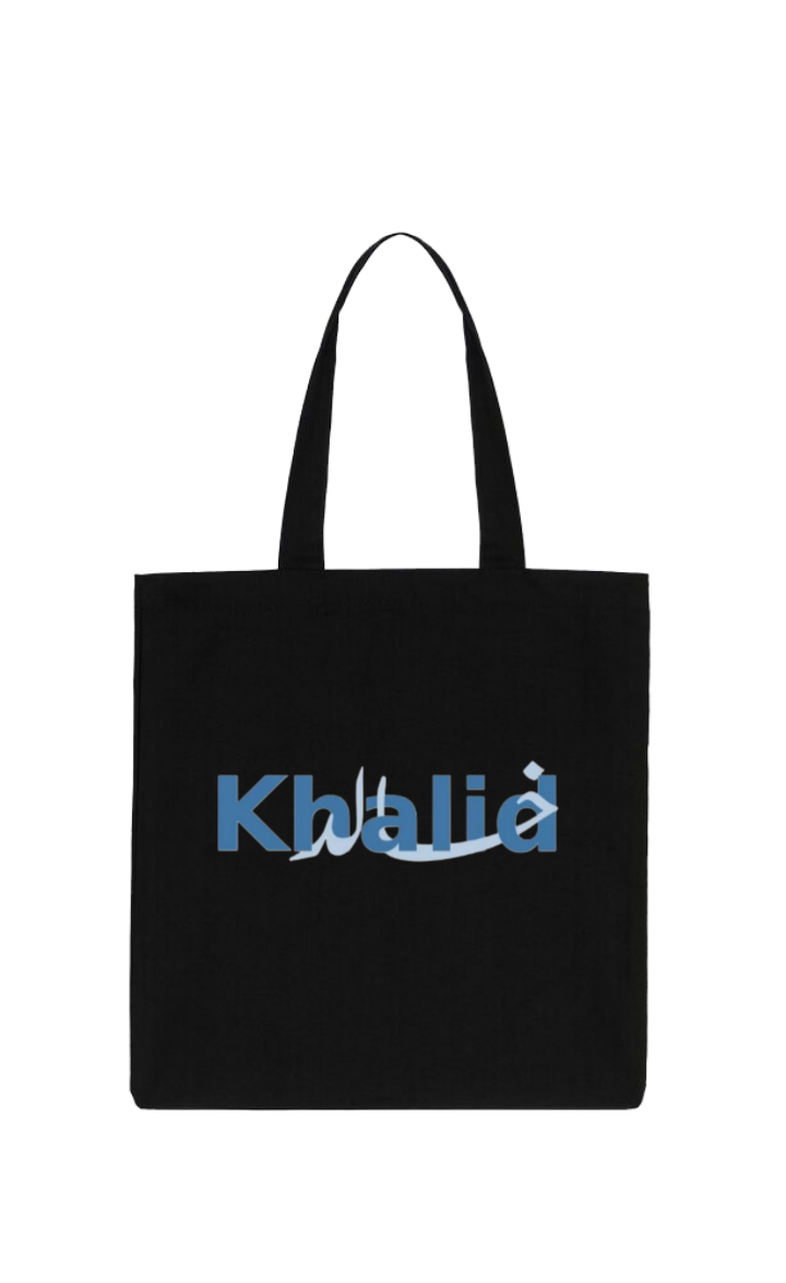 names tote bag Black Khalid 38