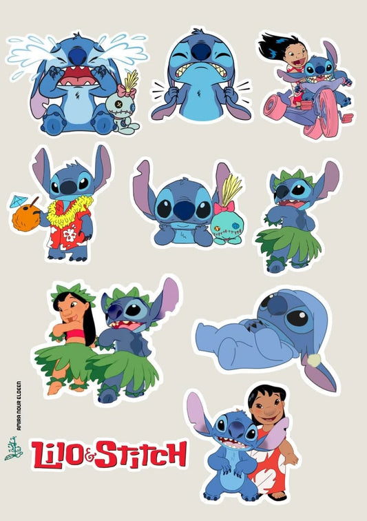 stitch stickers sheet 35