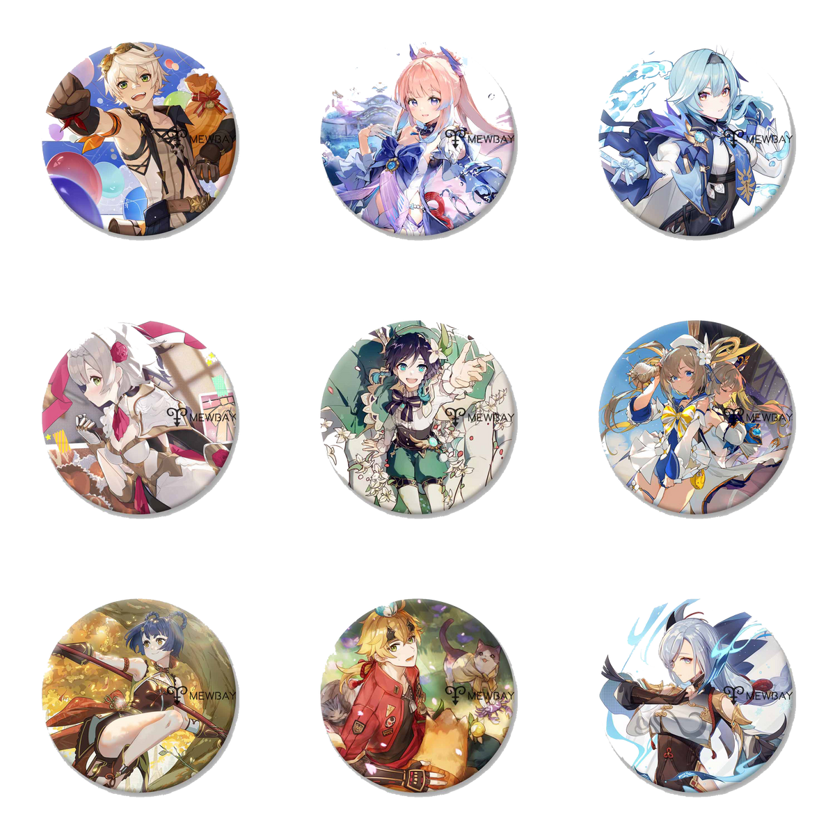 Genshin Impact brooch 122