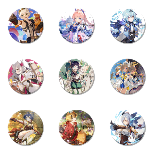 Genshin Impact brooch 122