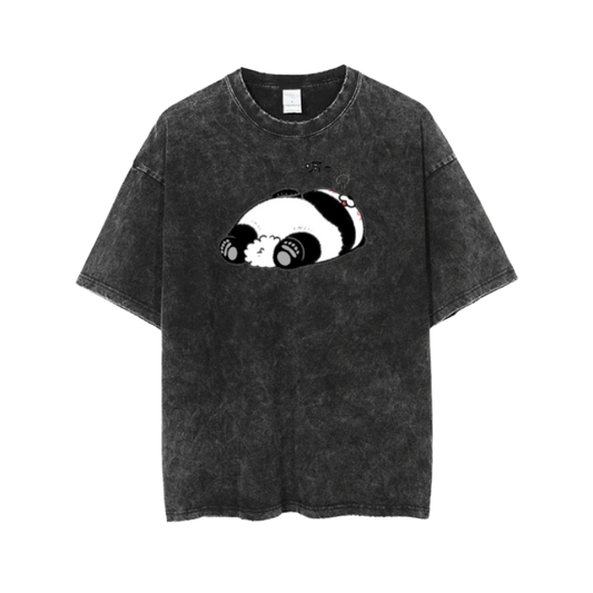 PANDA One Size t- shirt Washed 39