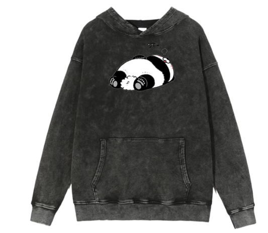 PANDA Oversize Hoodie Washed 39