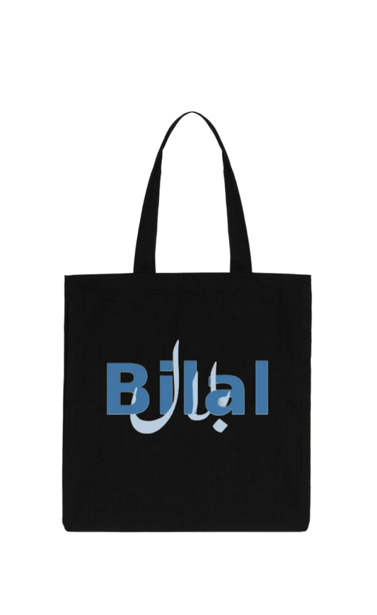 names tote bag Black Bilal 39