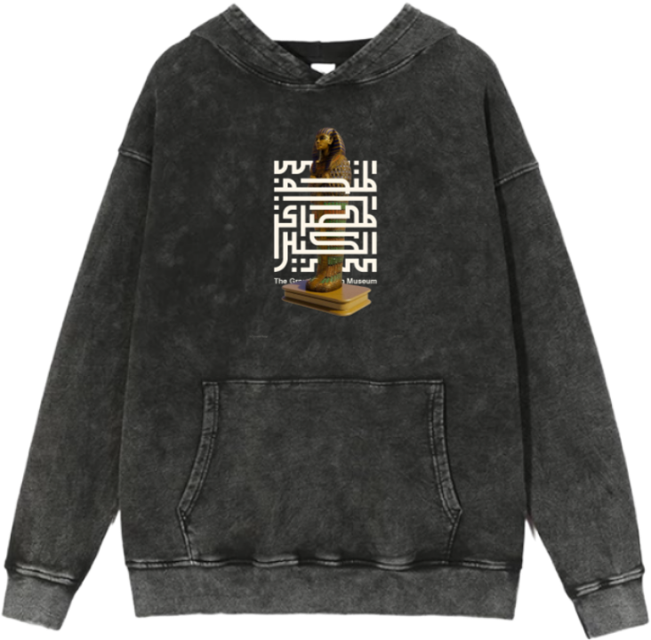 Egypt Over Size hoodie Washed 39