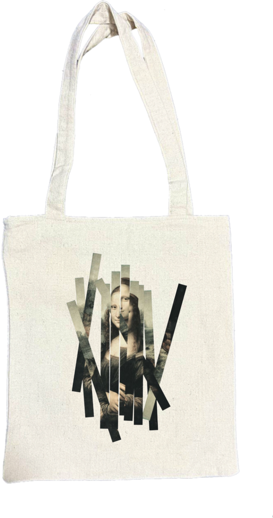 موناليزا tote bag beige 179