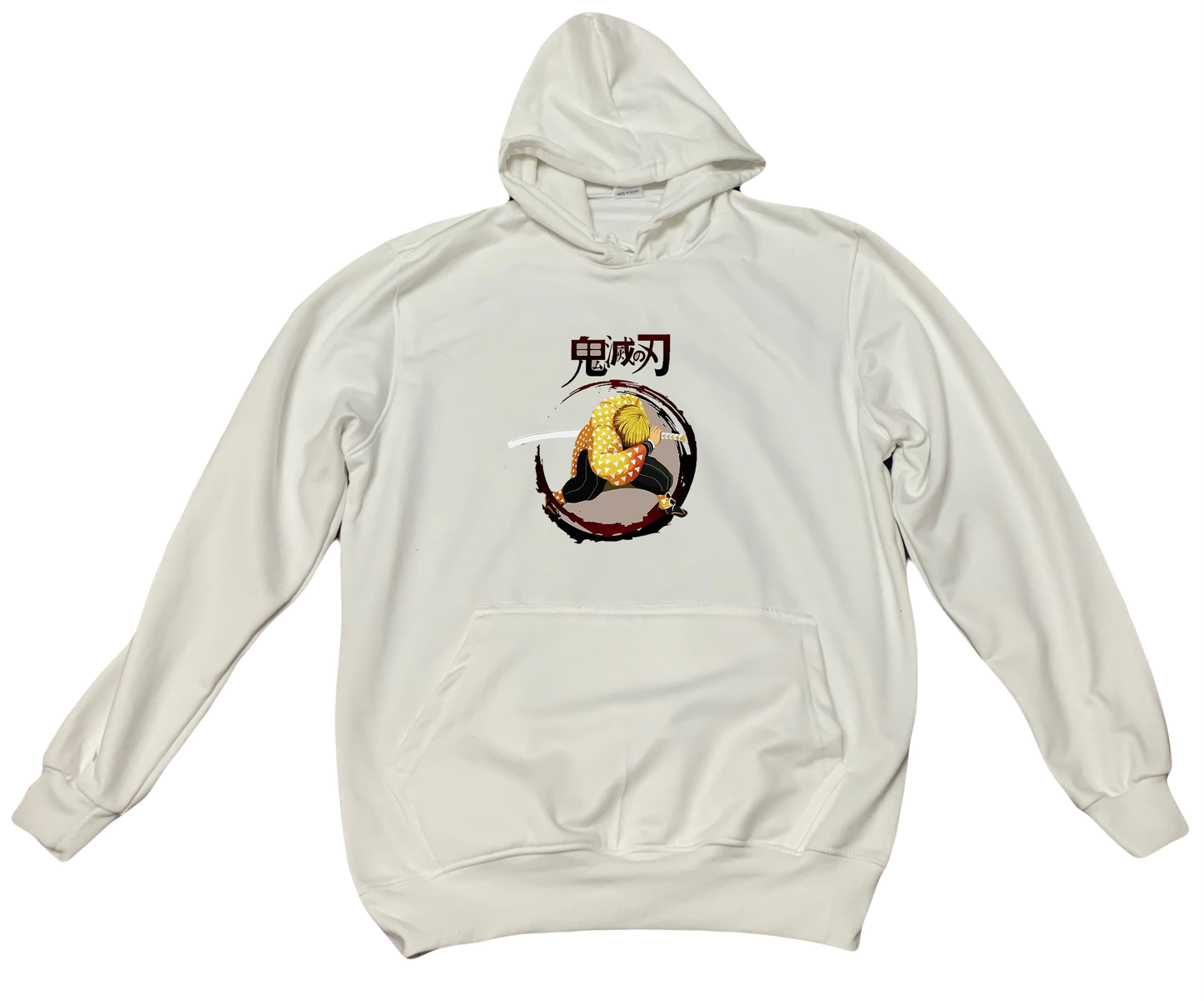 Anime Demon slayer nezuko tanjiro Oversize Hoodie White 39