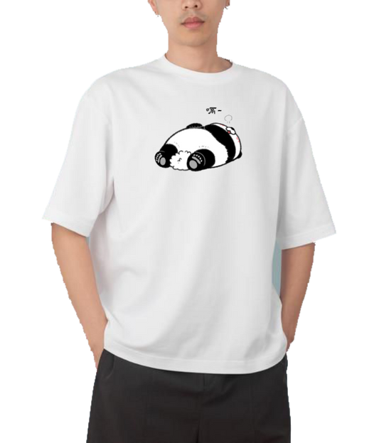 PANDA Oversize Hoodie White 39