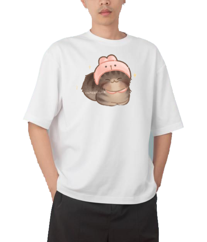 cat One Size t- shirt White 39