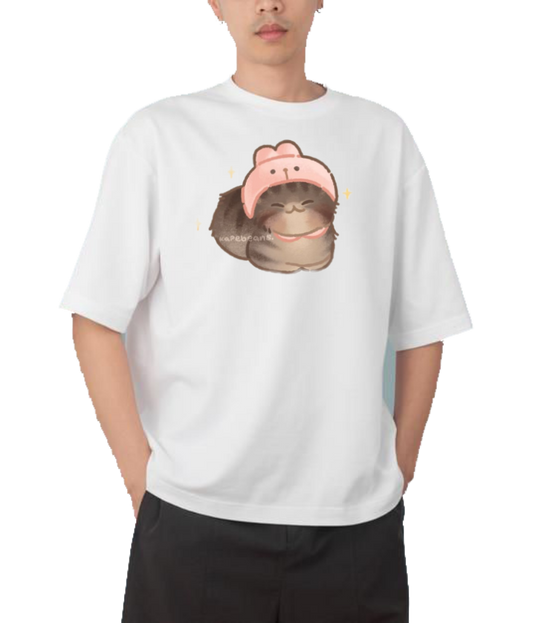 cat One Size t- shirt White 39