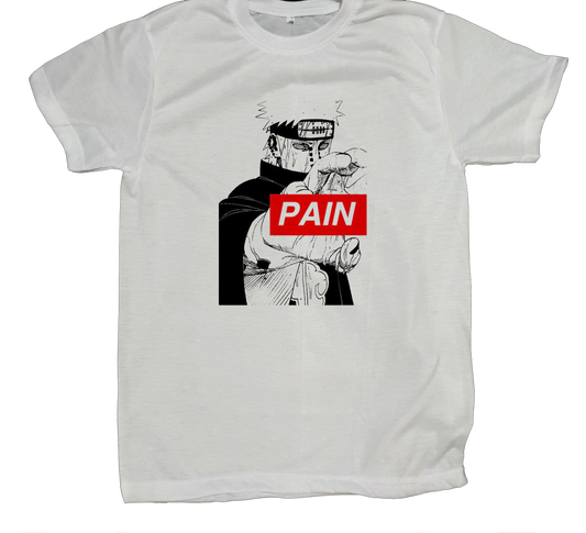 Naruto Shippuden t- shirt fat White 39