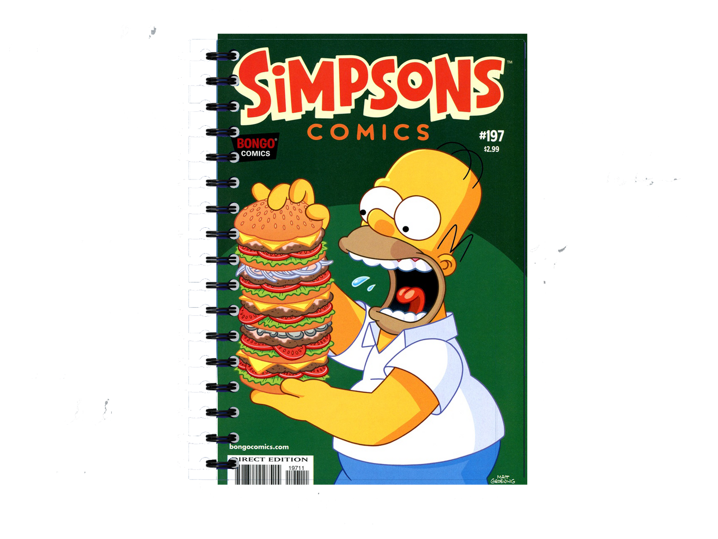 Homer Simpson Notebook A5 39