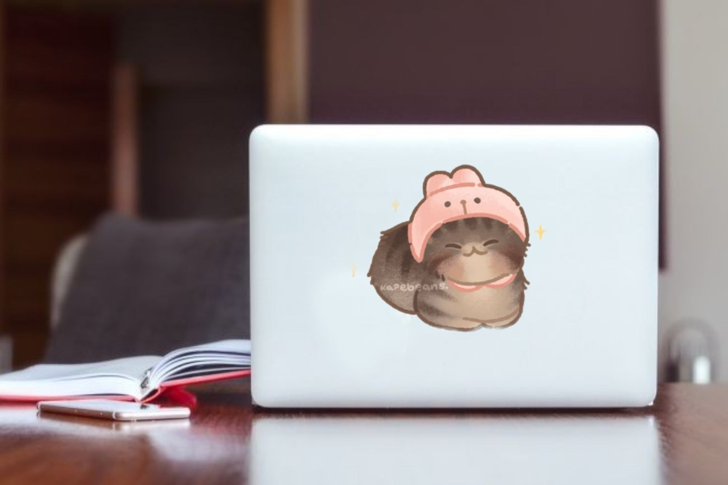 cat Laptop Sticker 39