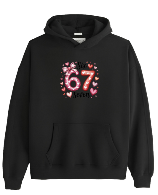 designs 67 Oversize Hoodie Black 39